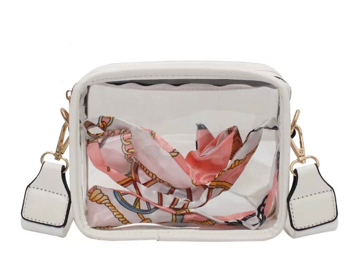 Clear crossbody Purse